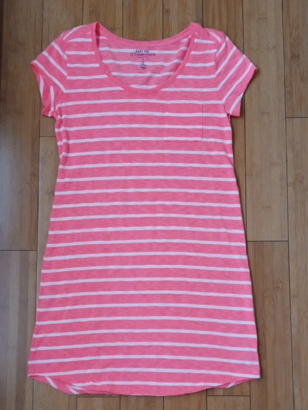 GAP Orange and White Striped Casual Dress. Size Small